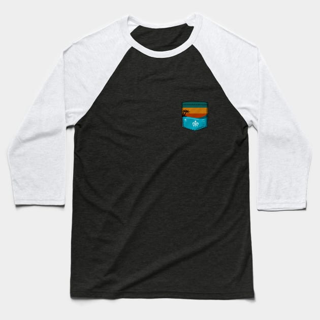 Vsco Girl Pocket Baseball T-Shirt by A Comic Wizard